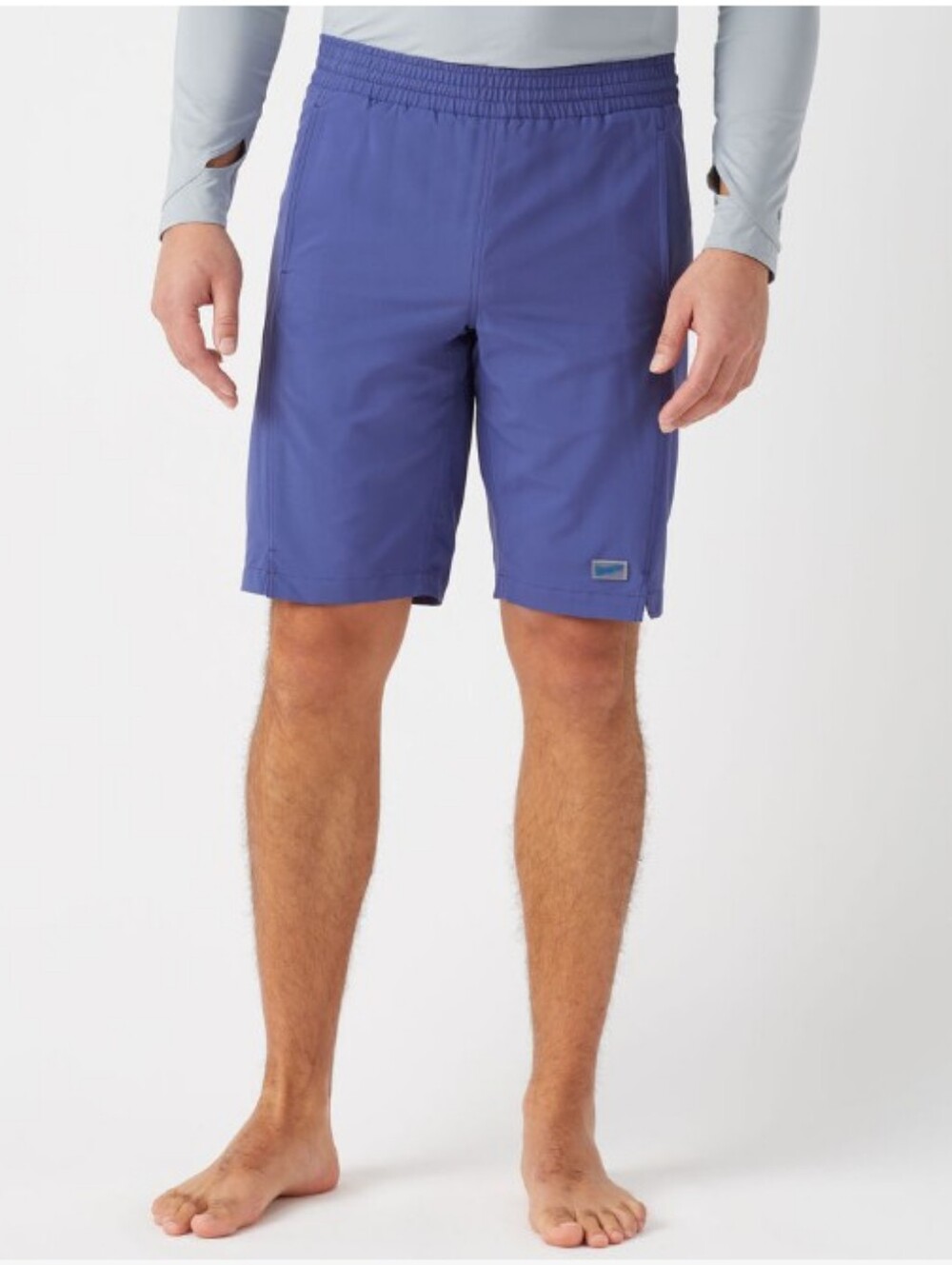 duluth trading pier genius 11" swim shorts with buck naked